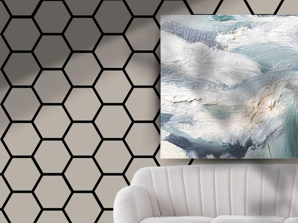 HEXAGON COLORED ASH