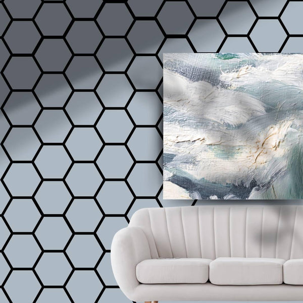 HEXAGON COLORED PEBBLE