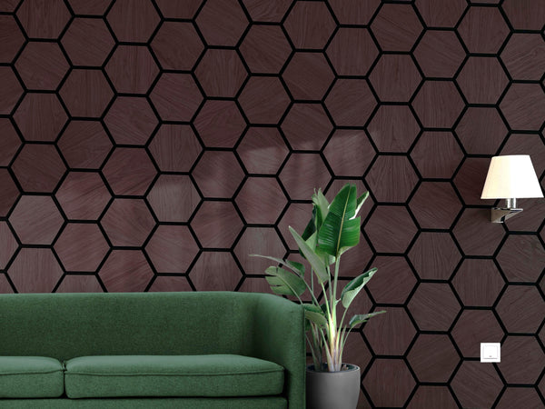 HEXAGON SMOKED OAK